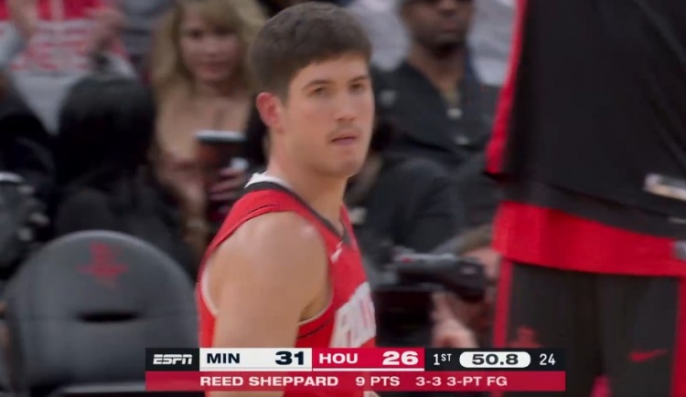 168开奖网走势图-救火队员！谢泼德外线开炮 独中3记三分带队缩小分差